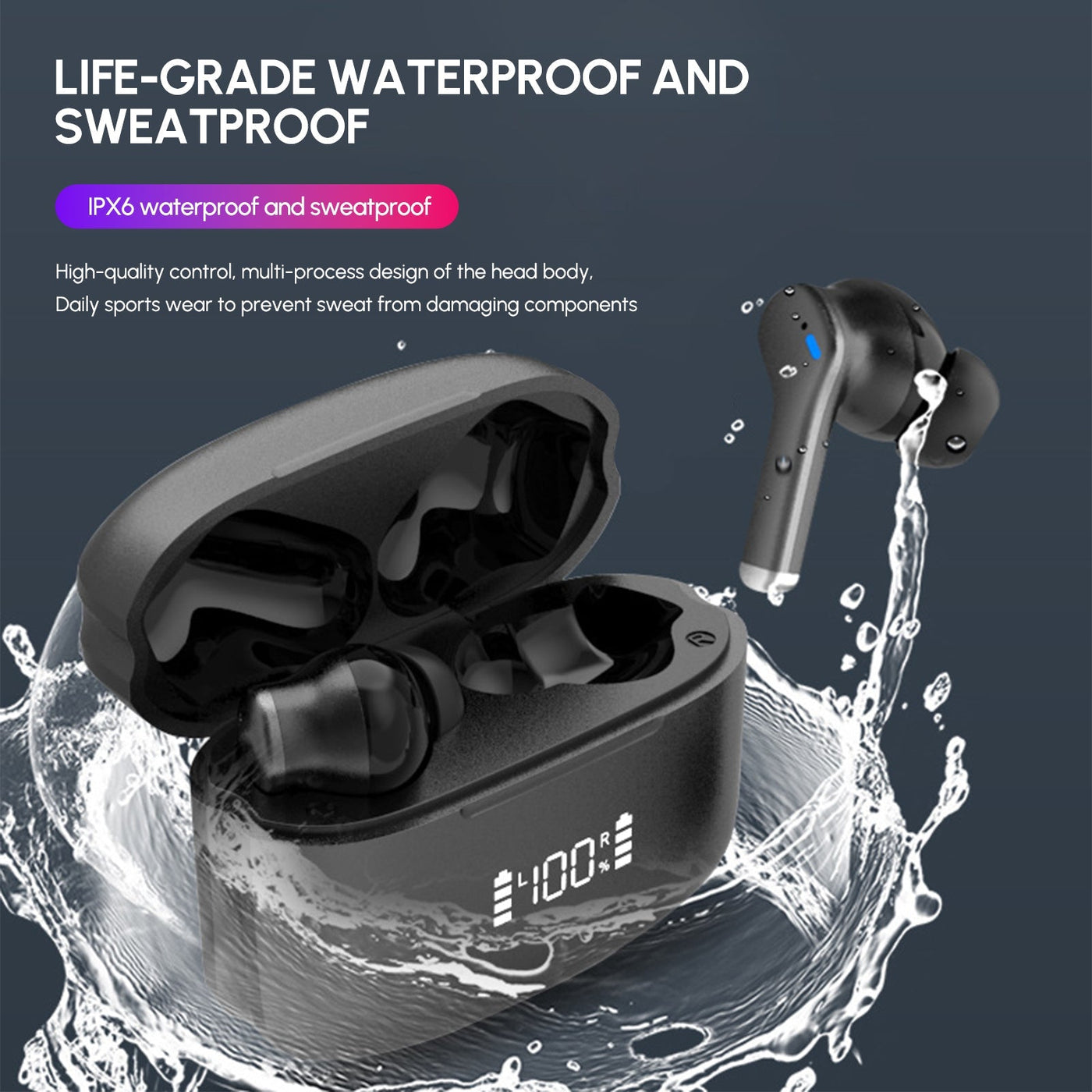 EARBUDS & BLUETOOTH SPEAKER