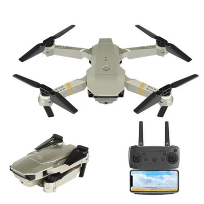 4K HD Dual Camera Foldable RC Quadcopter Drone with FPV WiFi
