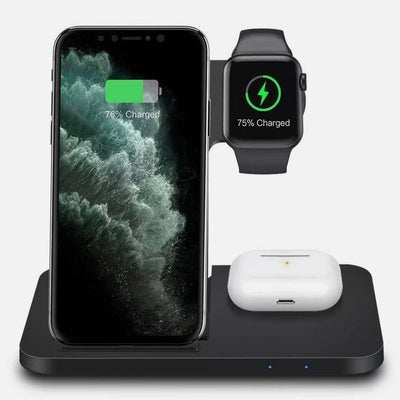 Ninja Dragons 3-in-1 Foldable Wireless Charging Station