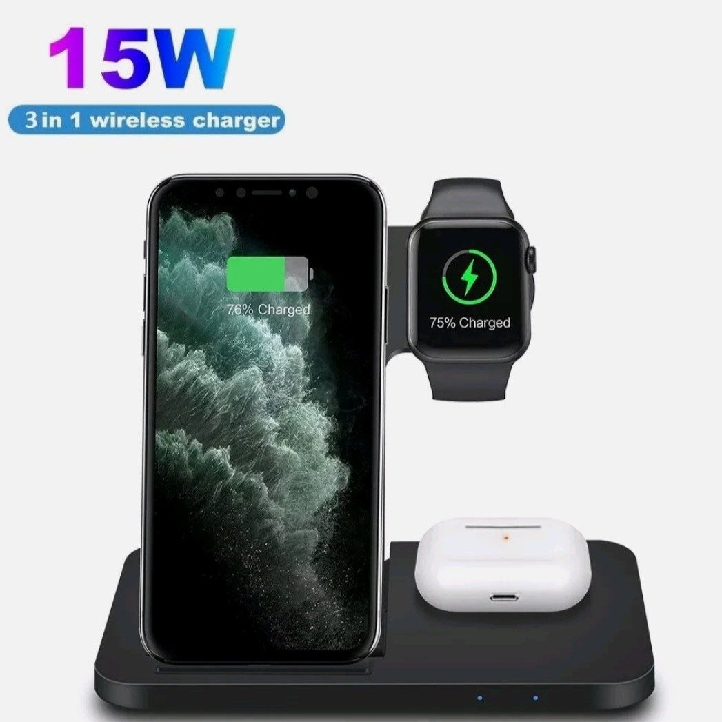Ninja Dragons 3-in-1 Foldable Wireless Charging Station