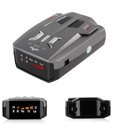Radar Detector & Speedometer – Mobile Speed Detection Device windshield mounted
